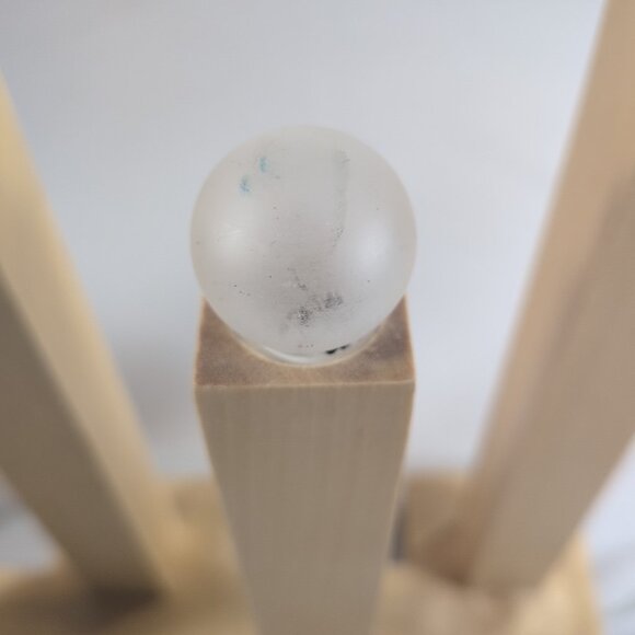 IKEA Strala 7 Arm Candelabra Wood Pine Beige 900.505.66 Lamp Mark Slojd Vintage - Picture 8 of 16